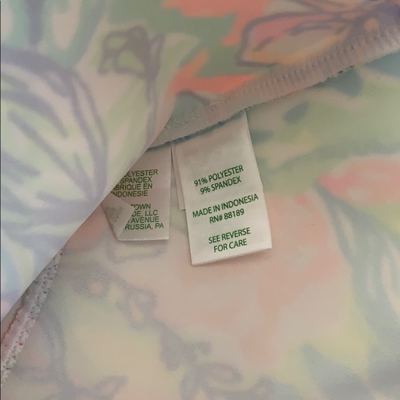 Lilly Pulitzer Floral Coralie Romper - Picture 7 of 7